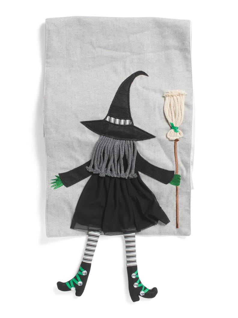 Dangle Leg Witch Table Runner