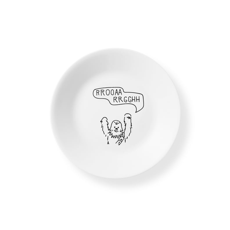 Corelle 6.75" Appetizer Plate: Star Wars — Chewbacca