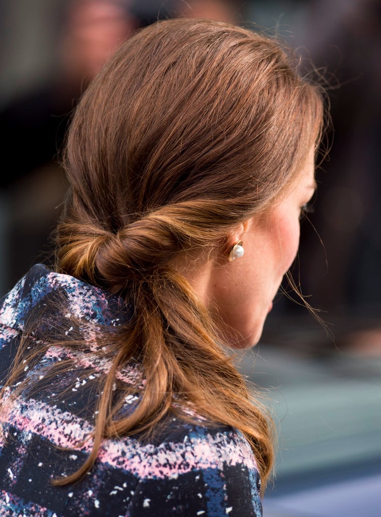Kate Middleton's Hair in Topsy Tail Ponytail