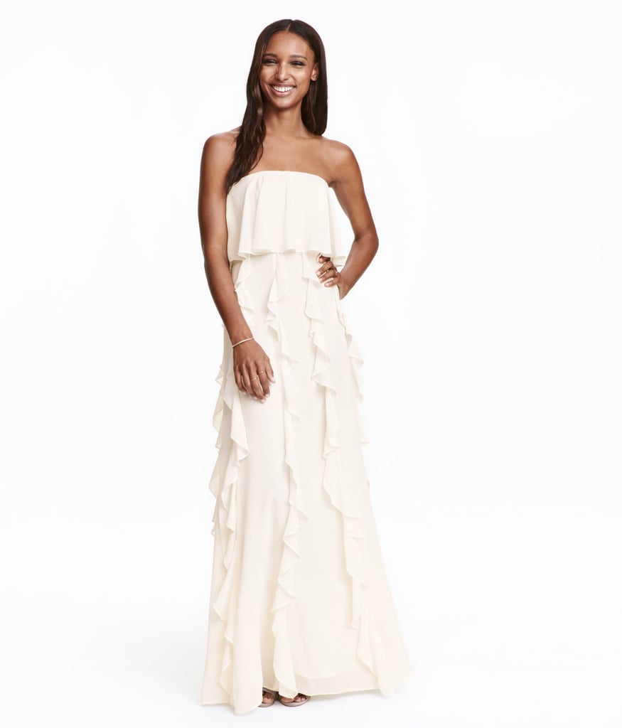 H&M Chiffon Bandeau Dress ($99)