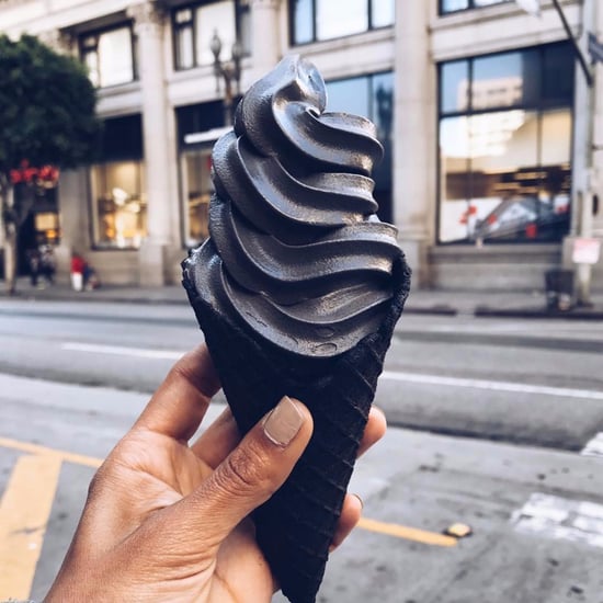 Black Charcoal Ice Cream