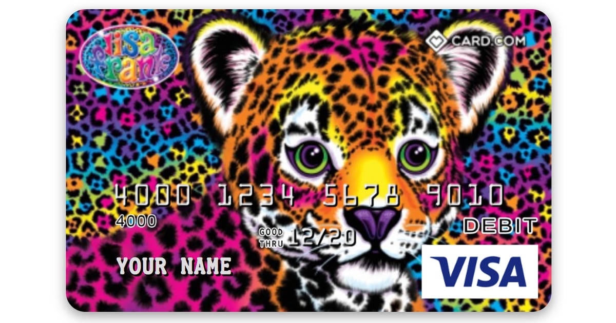 Lisa Frank Debit Cards POPSUGAR Love Sex Photo 6