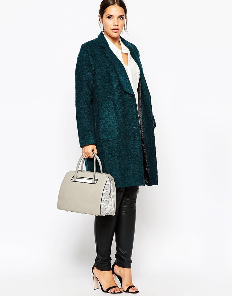 Carmakoma Button Down Pea Coat ($278)
