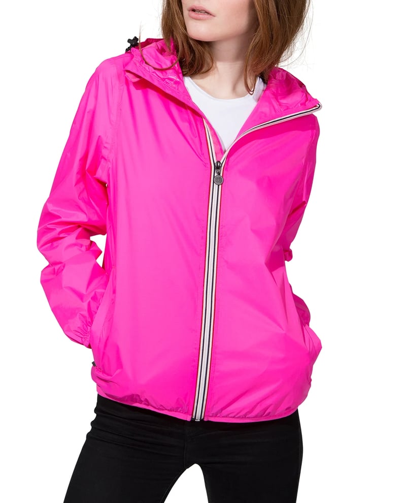 O8 Lifestyle Sloane Full-Zip Packable Rain Jacket