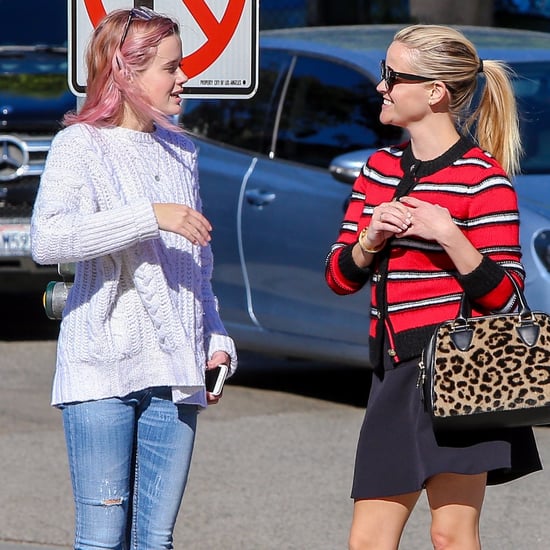 Reese Witherspoon and Ava Phillippe Going to Nail Salon