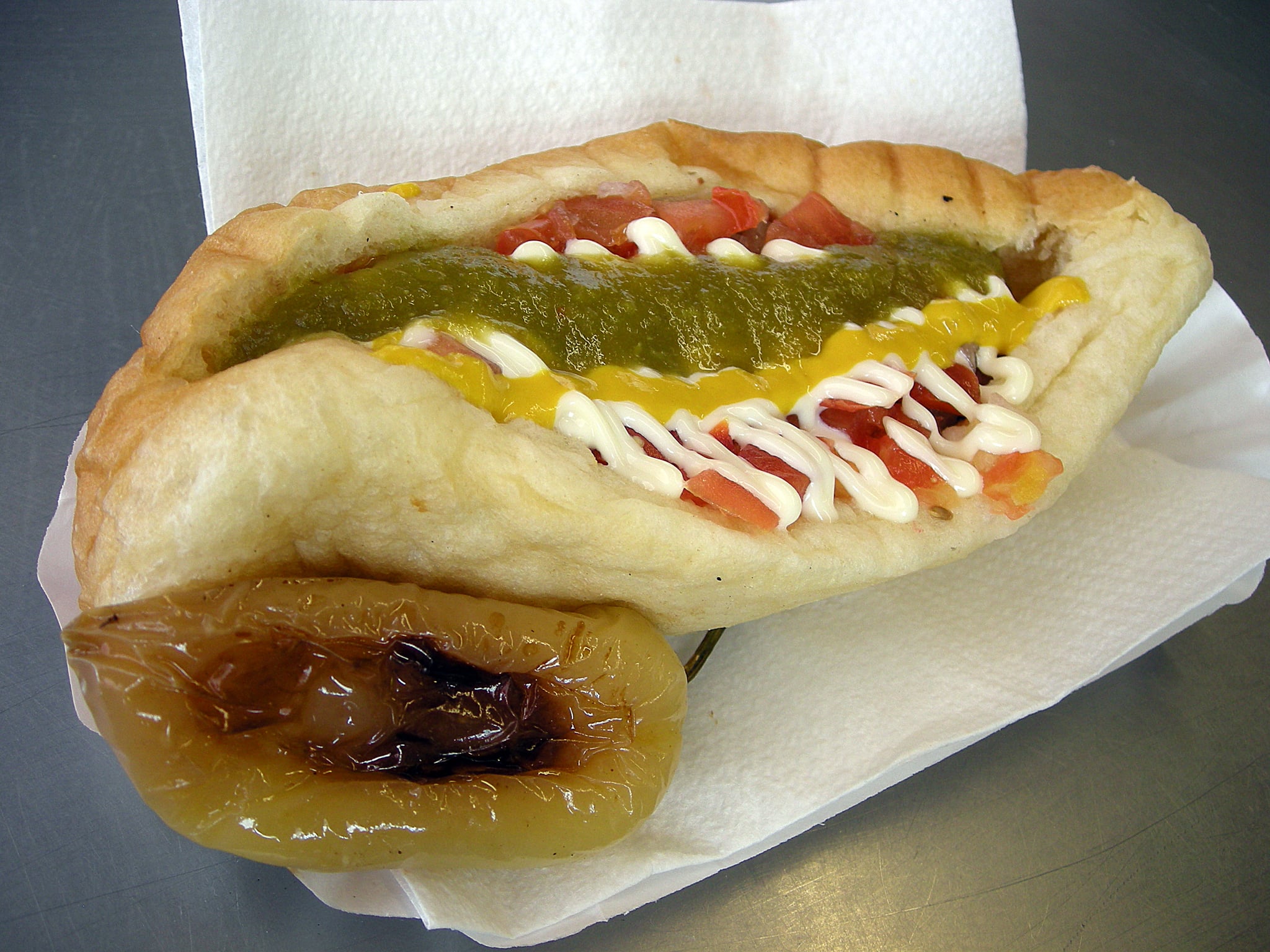 Arizona Sonoran Hot Dog 50 Foods, 50 States The MustEat Roadfoods