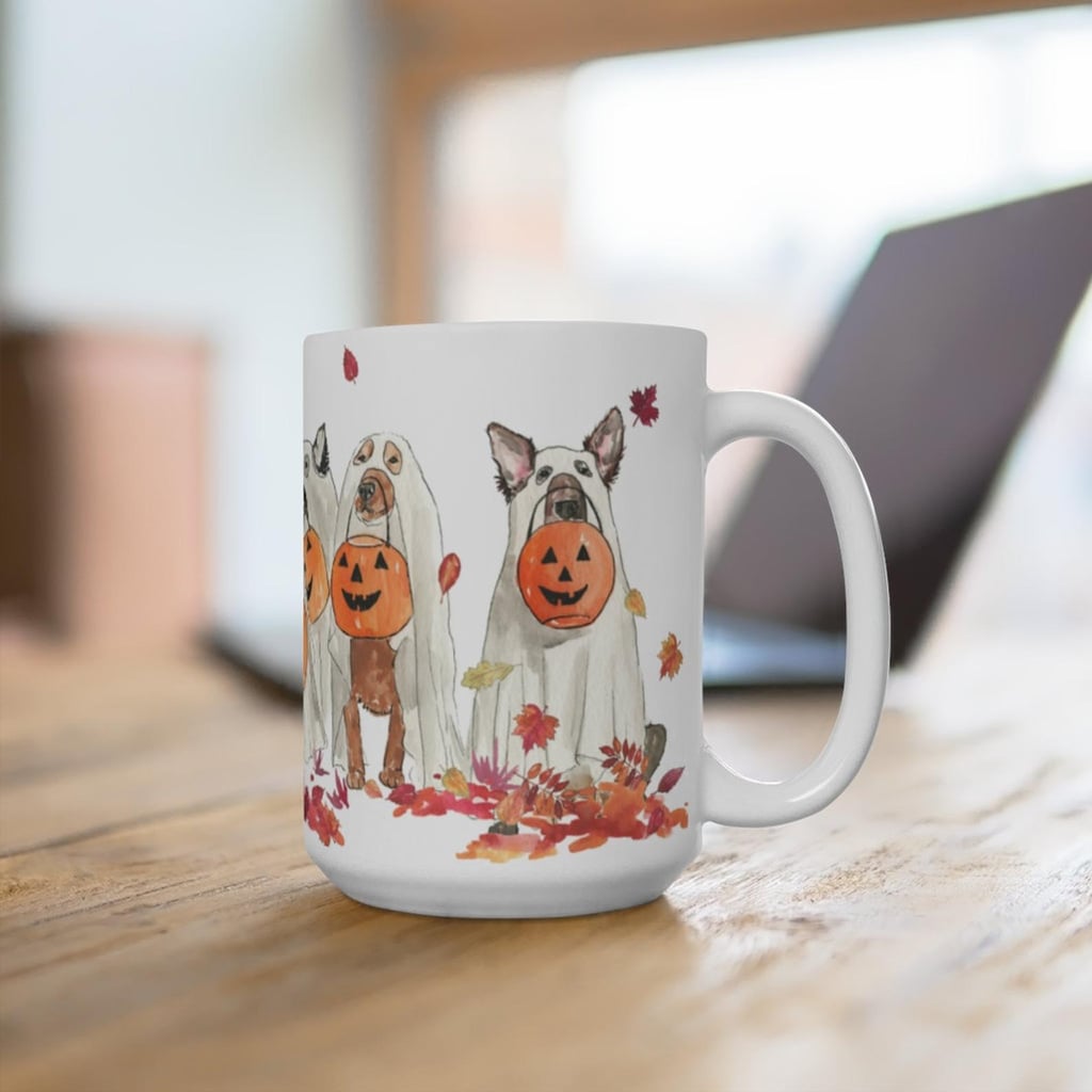 Halloween Dogs Fall Mug