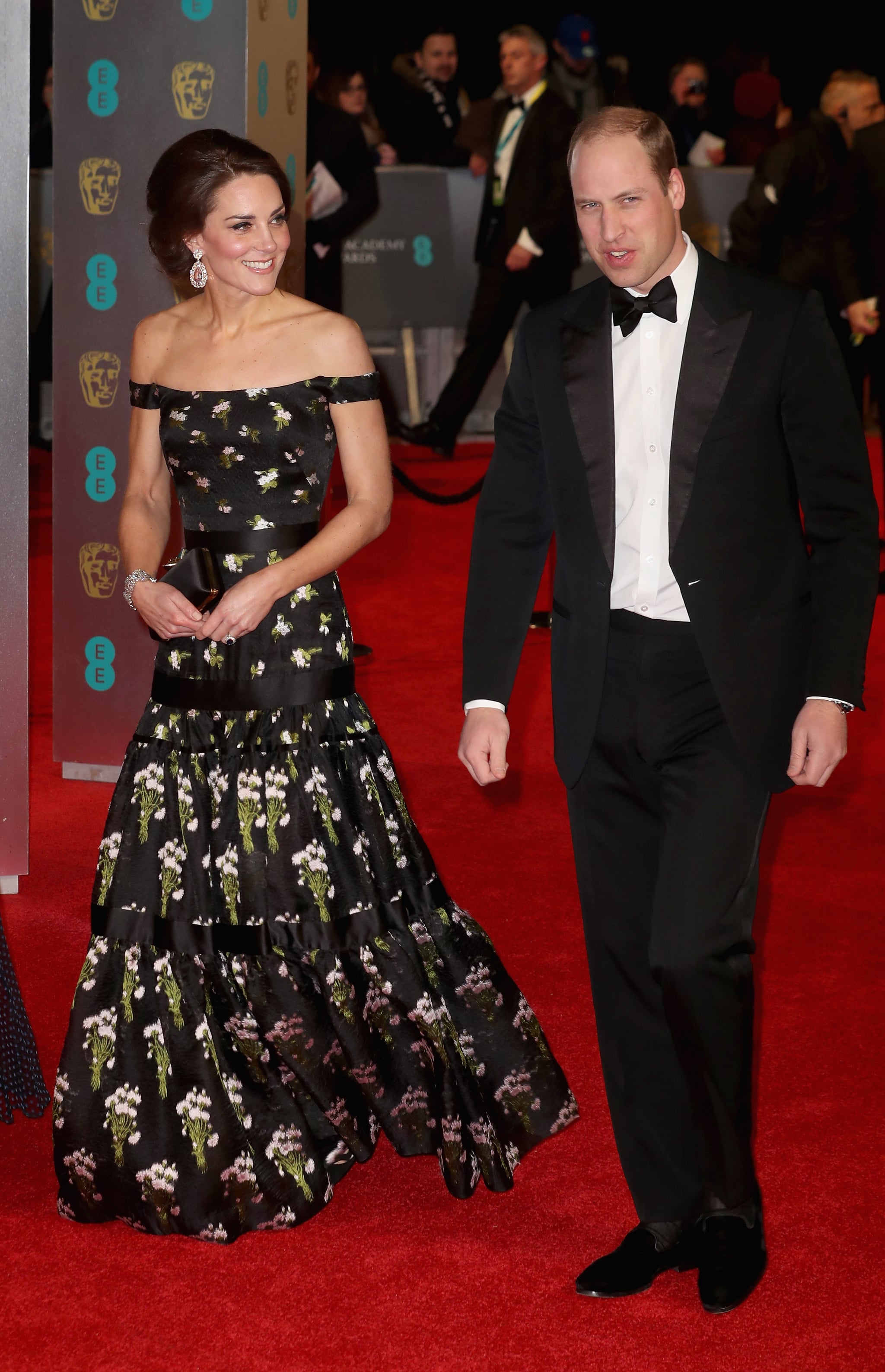 kate middleton 2017 bafta dress