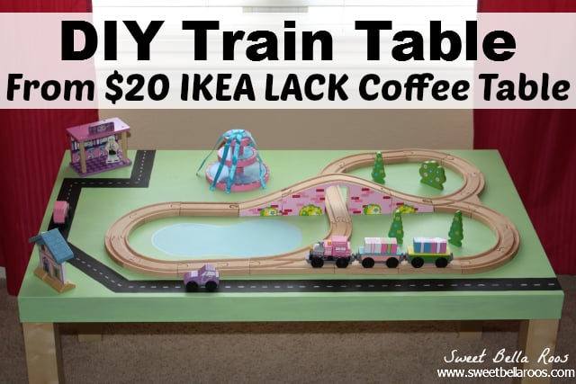 DIY a Bargain of a Train Table