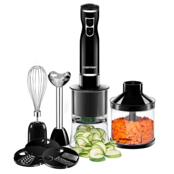 Braun MultiQuick 5 Spiralizer Hand Blender in Stainless