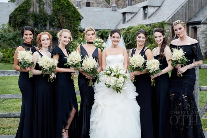 black maid of honour dresses