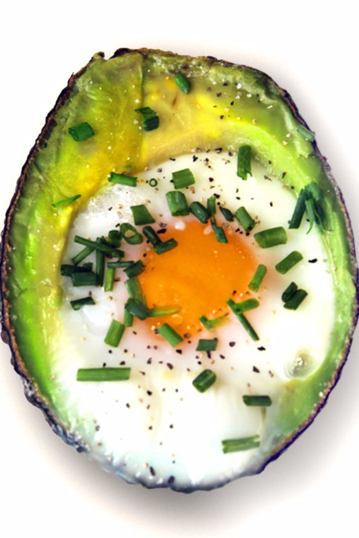 Baked Eggs in Avocado Recipe POPSUGAR Fitness