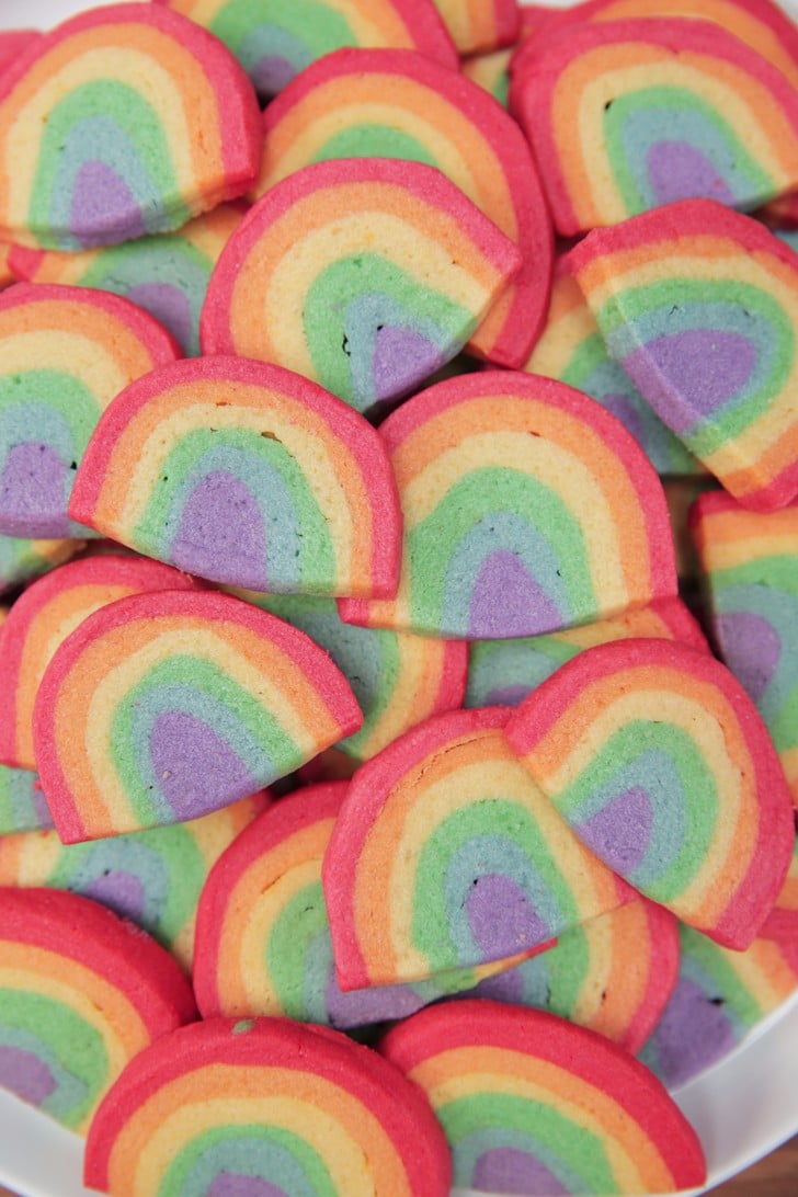 Rainbow Sugar Cookies