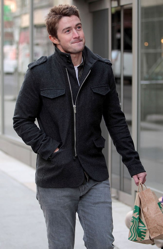 Imagine how cute he would look laughing over coffee on a nice Autumn day. Sigh.