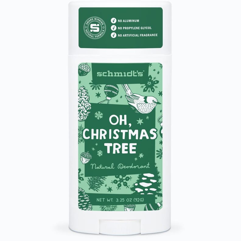 Schmidt's Natural Deodorant in Oh, Christmas Tree