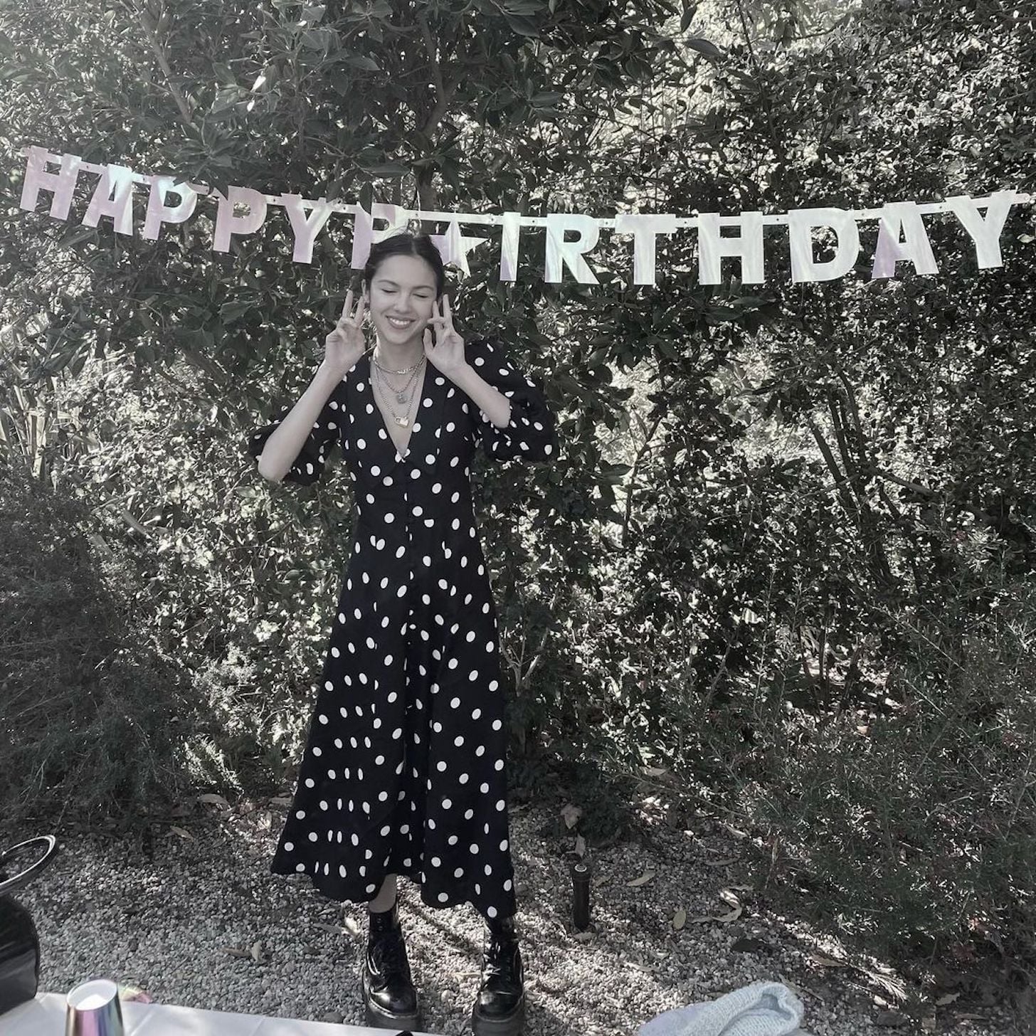 polka dot birthday dress She The Birthday Polka Dot Dress