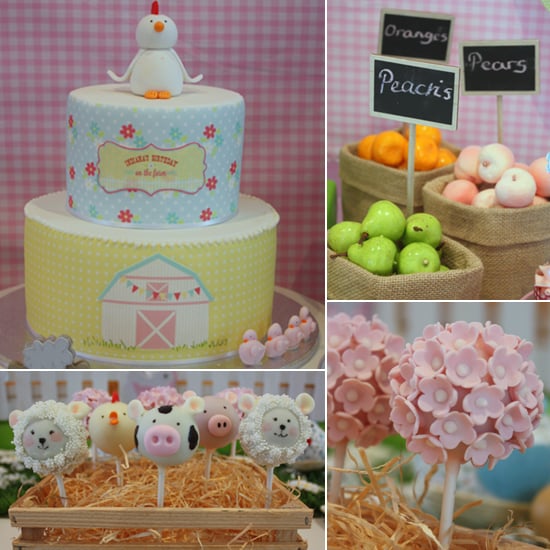 A Sweet Barnyard Birthday Party