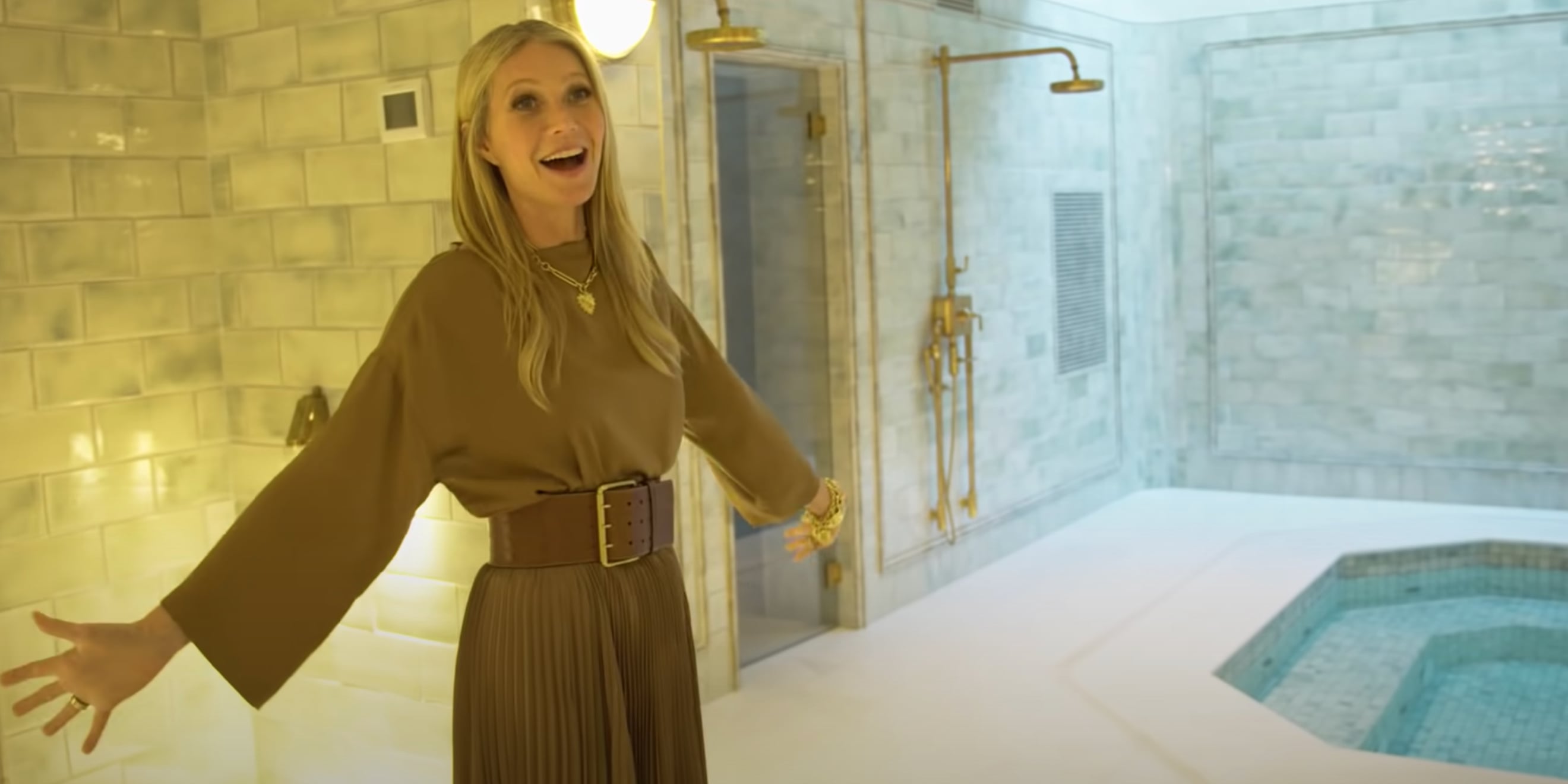 See Paltrow's House Tour in Architectural Digest POPSUGAR Home