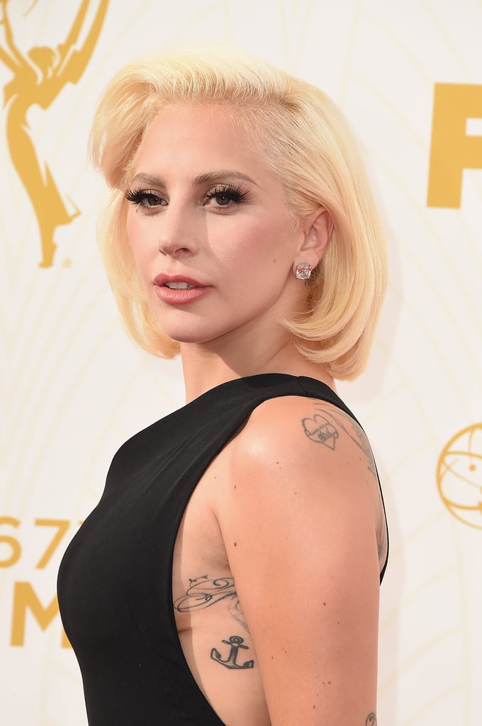 Lady Gaga的锚纹身