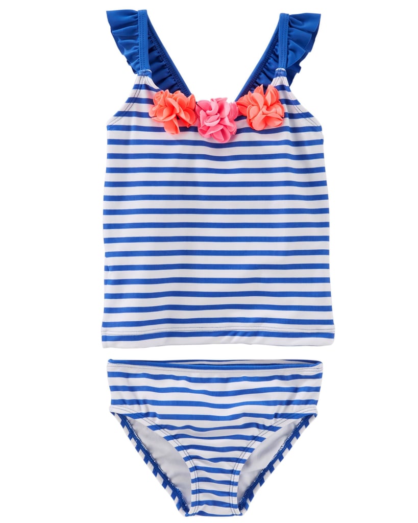 OshKosh Flowers and Stripes Tankini