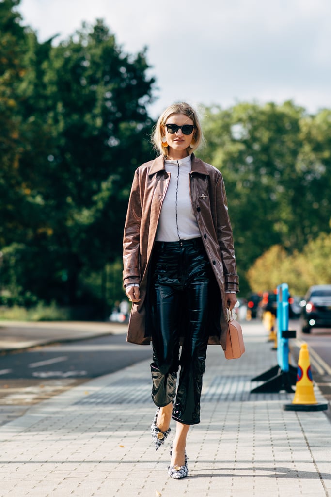 London Fashion Week Street Style Spring 2019 | POPSUGAR Fashion