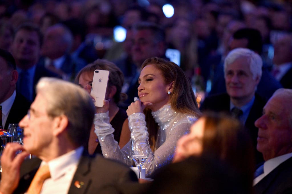 Jennifer Lopez and Alex Rodriguez at Great Sports Event 2018