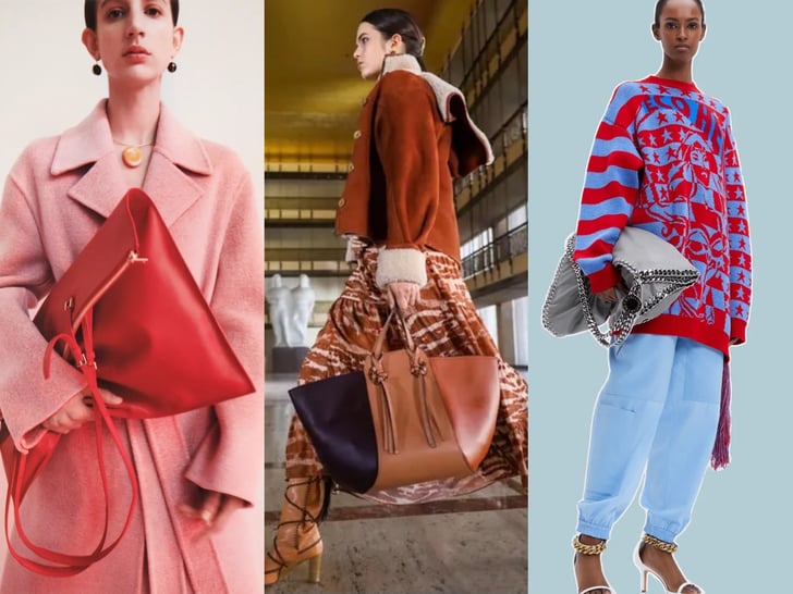 Fall 2021 Bag Trend Supersize Bags The 7 Biggest Fall Bag Trends