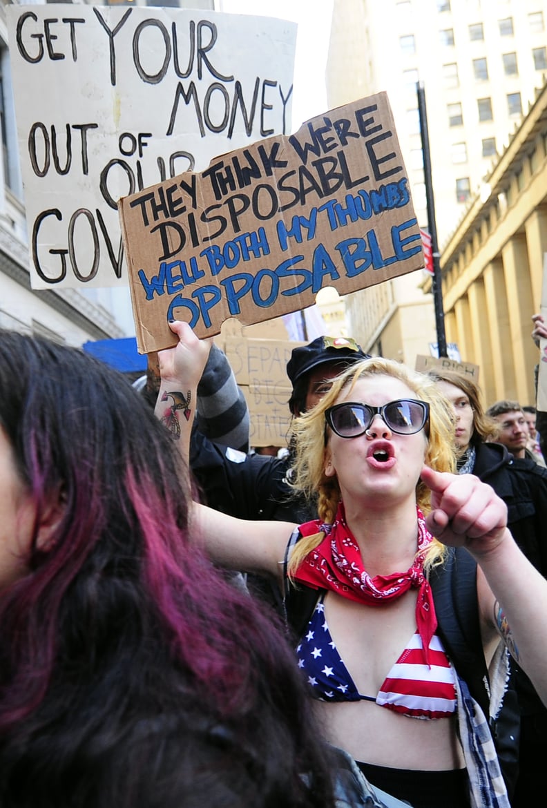 Occupy Wall Street in US, 2011
