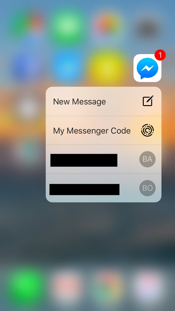 Send messages on Messenger to the people you talk to the most.