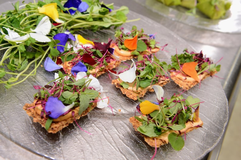 Garnish With Edible Flowers