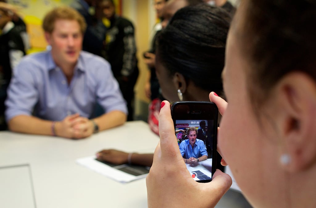 Prince Harry at Bethnal Green Academy July 2014 | Pictures