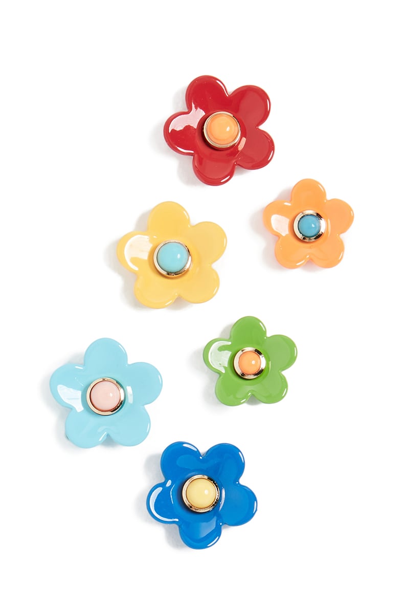 Roxanne Assoulin Flower Power Set of Stud Earrings