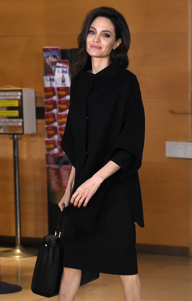 Angelina Jolie at NATO Headquarters in Belgium January 2018