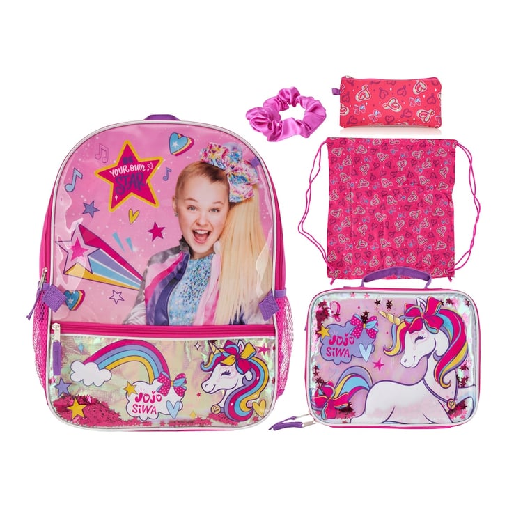 Jojo Siwa Rainbow 5piece Backpack & Lunch Bag Set Shop Backto