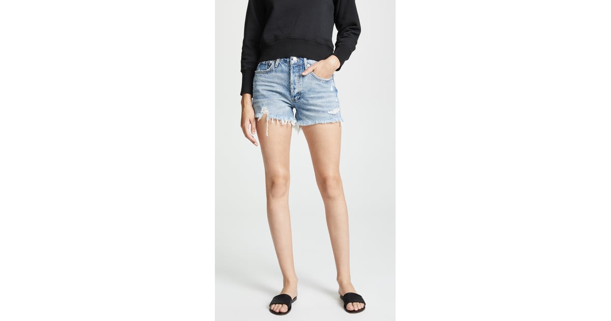 Agolde Parker Vintage Loose Fit Cutoff Shorts | Best Products For Women