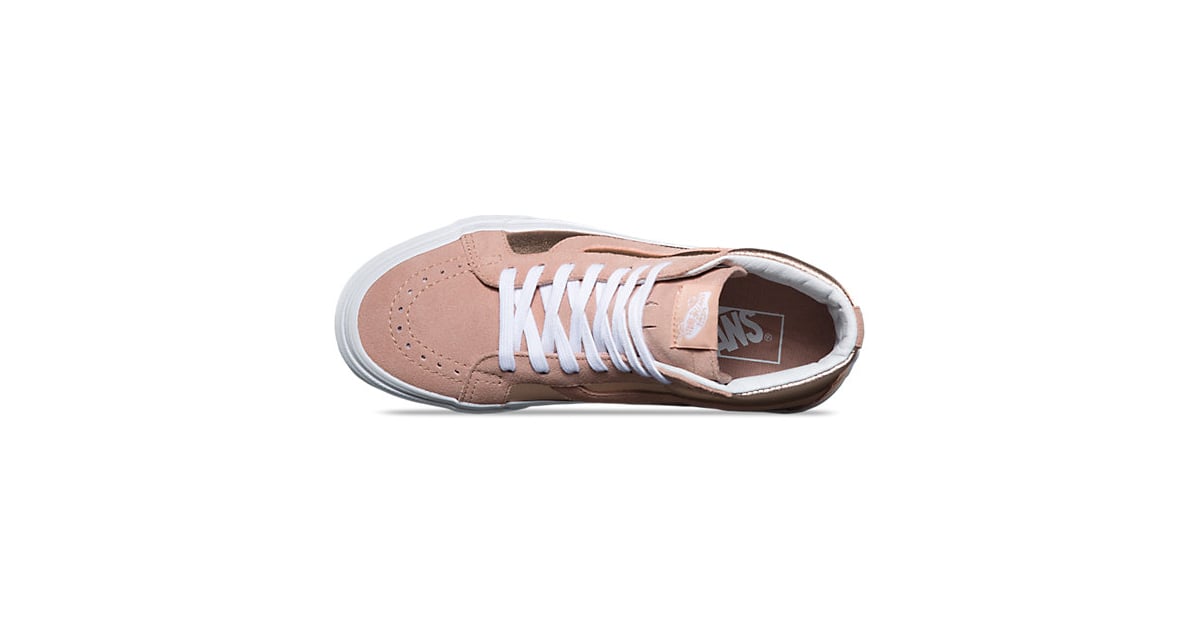 rose gold vans high tops