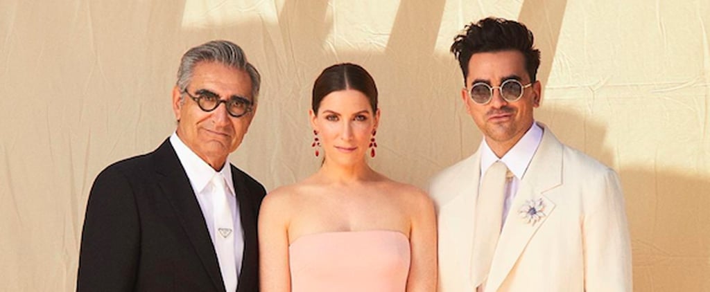 The Levy Family's Best Moments at the 2021 SAG Awards