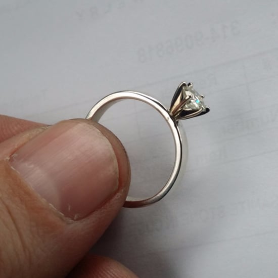 Imgur User's Handmade Engagement Ring