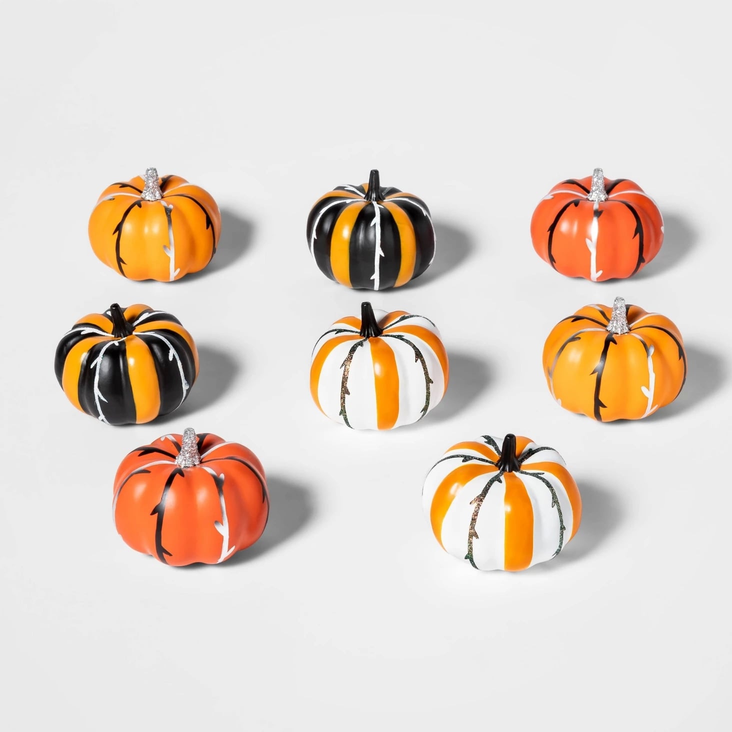 8ct Mini Vines Painted Halloween Pumpkin You Need These Adorable