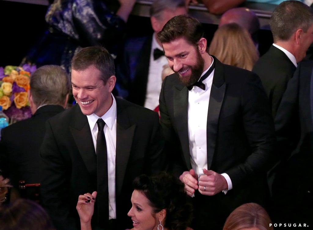 Matt Damon and John Krasinski, Promised Land