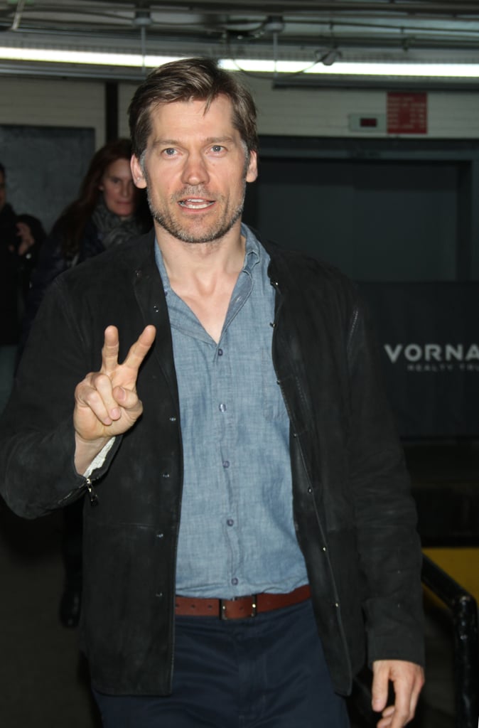 Nikolaj Coster-Waldau continued to promote Game of Thrones' new season in NYC on Friday.