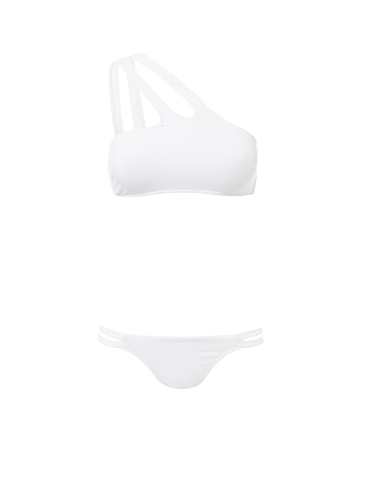 Melissa Obadash St Lucia One-Shoulder Bikini Top