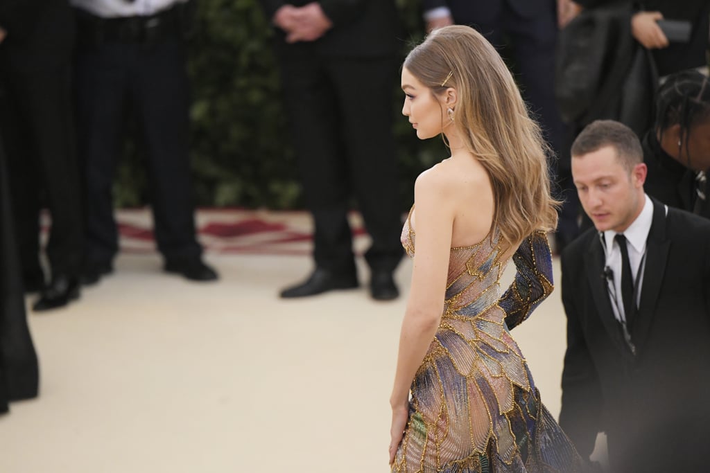 Gigi Hadid in Versace at the 2018 Met Gala