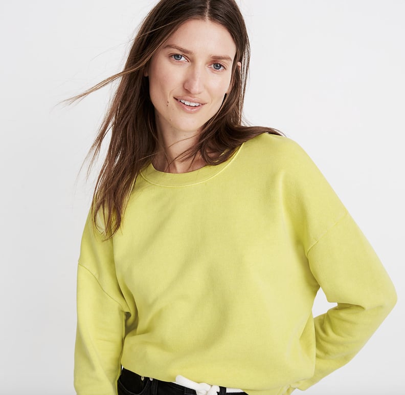 Madewell Garment-Dyed Oversized Sweatshirt