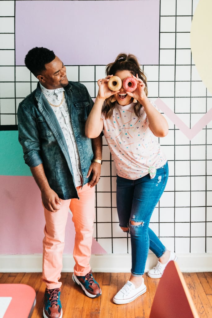 Retro '80s and '90s Engagement Shoot