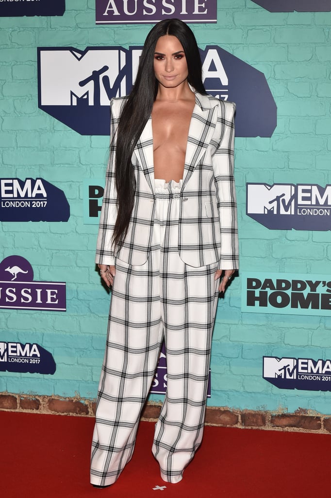 Demi Lovato's Styland Suit at MTV EMAs