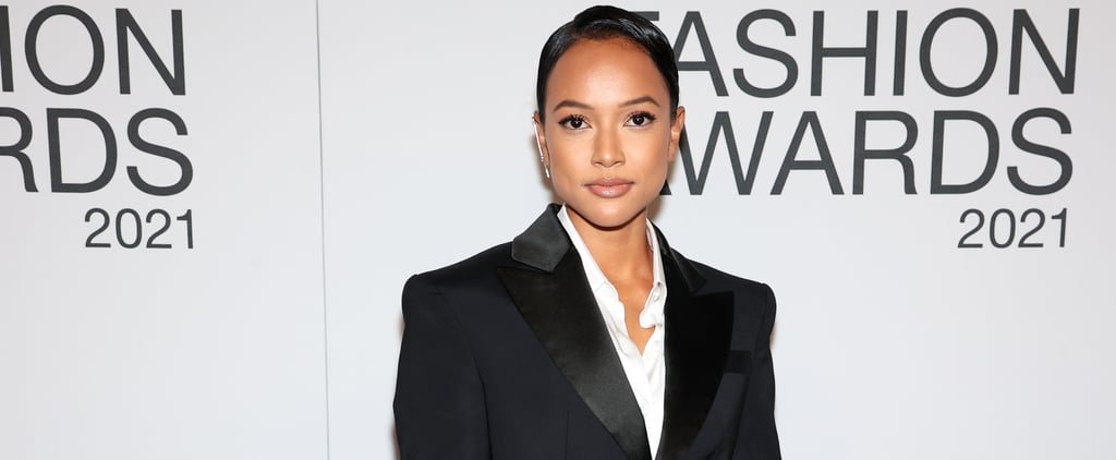 Karrueche Wears a Cutout Suit at the CFDA Fashion Awards