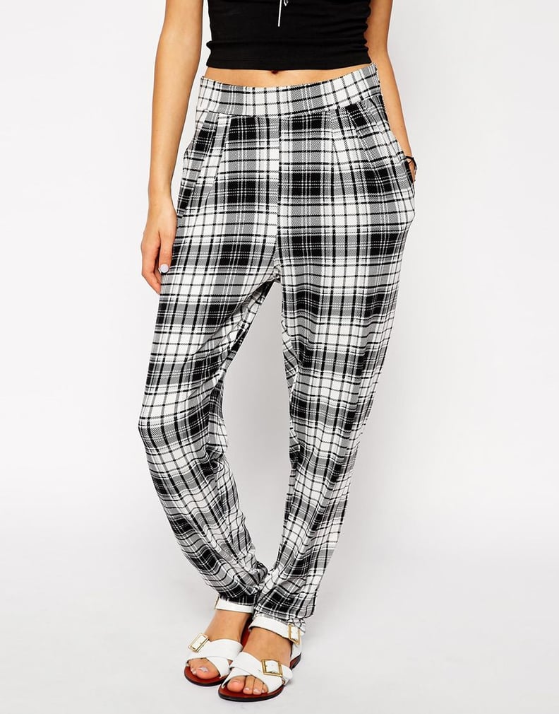 Asos Check Print Pants