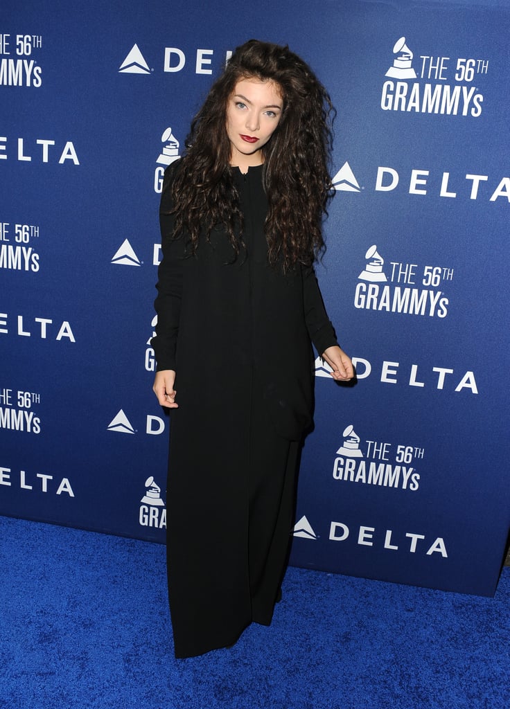 Lorde looked incredible at the Delta Grammys party.