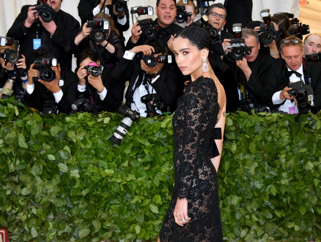 Zoë Kravitz Saint Laurent Met Gala Dress 2018